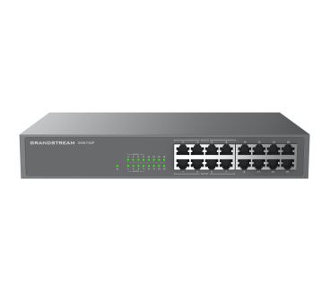 Grandstream GWN7702P Unmanaged 16-Port (8 X POE) GE Switch