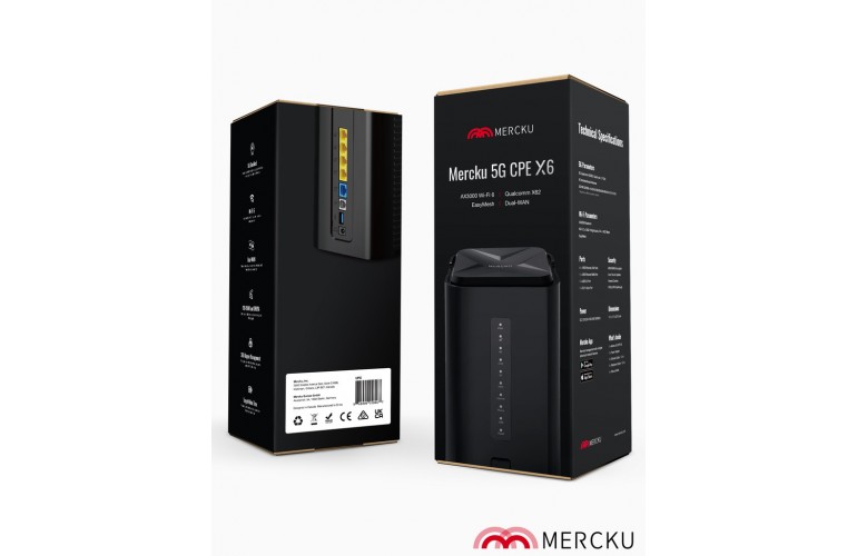Mercku 5G CPE X6 | Wi-Fi 6 