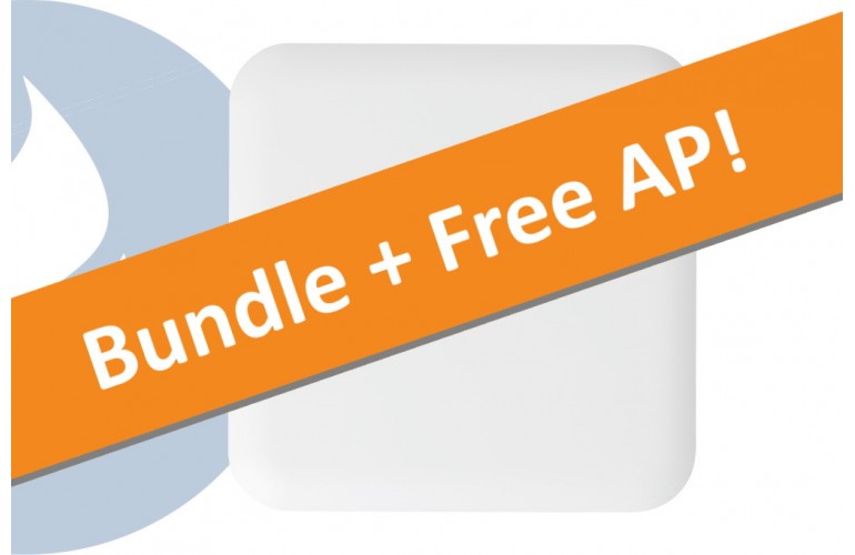 FREE AP BUNDLE! Plasma Cloud PA1200 802.11ac Dual-Band Cloud Managed Wireless Mesh Access Point
