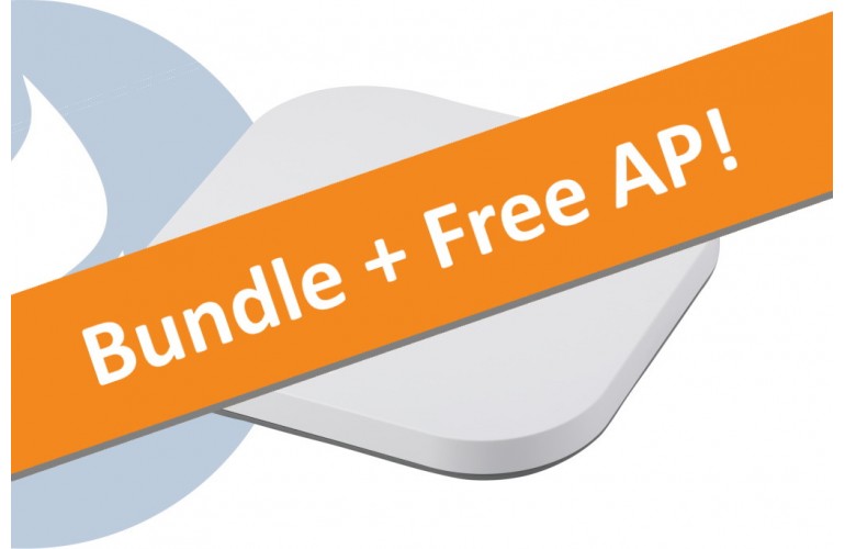 FREE AP BUNDLE! Plasma Cloud PAX1800 WiFi 6  Dual Band Dual Stream 802.11ax Cloud Managed Wireless Access Point