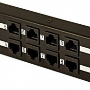 Passive POE Injector - 12 Port Rack Mount 24v / 5A