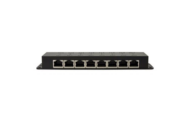Passive POE Injector - 8 Port 24v / 2.5A